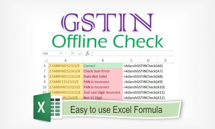 GSTIN Offline Check – AdarshGSTINCheck